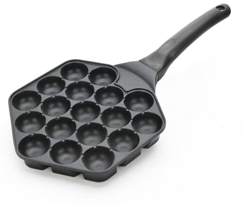 TYUKXJH Japanese Octopus Balls | 18 Cavities for Making Round Balls, Kitchen Equipment for Beginner Housewives, Japanese Culture Lovers and Meetings