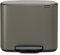 Brabantia Bo Pedal Bin, Steel, Platinum, 36 L