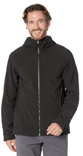 Helly Hansen Paramount Hooded Softshell Jacket Black MD