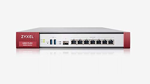Zyxel USGFLEX200 ZyWALL Cyber Security Firewall | Nur Hardware | VPN | Business Class | Bis zu 75 Benutzer | Nebula Cloud Option