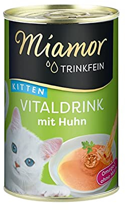 Miamor Trinkfein Vitaldrink Kitten mit Huhn 135ml (Menge: 24 je Bestelleinheit)