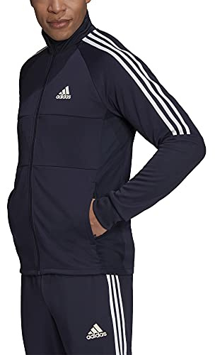 adidas mens Sereno Track Jacket Ink Small