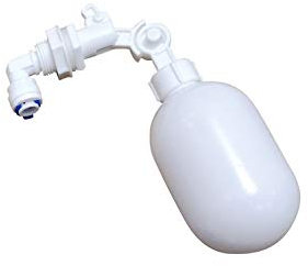 GREDIA 1/4 Zoll Schlauch Wasserfilter Schwimmer-Kugelhahn Einstellbarer Flüssigkeitsgrad für RO Wasser Umkehrosmoseanlage Fisch Aquarium Teich Wasserpumpe Reservoir Tank Mount Aquakultur 1 Stück