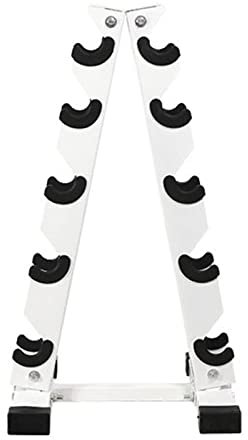 belund 5-stufiger Hantelständer, Hantelscheiben, Kettlebells, Gewichtssets, Hantelhalter, Aufbewahrung for Das Fitnessstudio Zu Hause