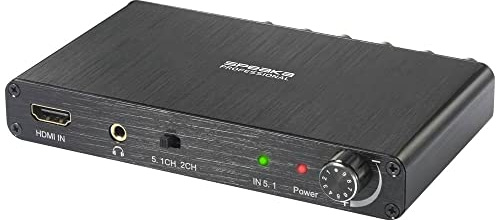SpeaKa Professional Audio Extraktor [HDMI - Cinch] 3840 x 2160 Pixel, 4096 x 2160 Pixel