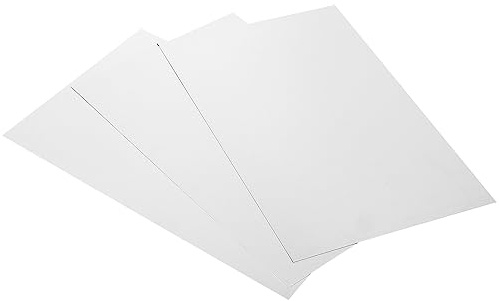 SEWACC 3 Stück Sublimationsschilder Aus Blankem Aluminiumblech Blanko Blechschild Blanko Schilder Zum Basteln Aluminiumplatte Foto Metallplatte Metallrahmen Blanko Flagge