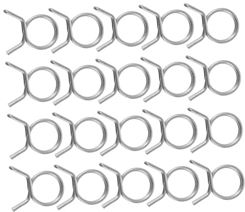 BESPORTBLE 2 Sätze Gartenschlauchklemmen-Set Auslaufsichere Federklemmen Robuste Einfach Zu Installierende Schlauchklemmen Federklemme Für Bewässerungssysteme 100 Stück * 2