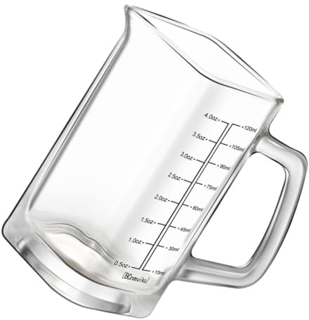 Garneck Taza Medidora De Vidrio Taza Graduada De Leche Hogar De Líquidos De Vidrio