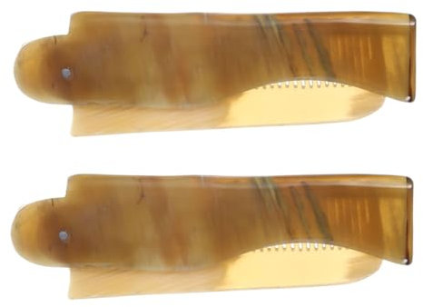 Beaupretty Mini-reise-haarbürste 2 Stück Zusammenklappbare Haarbürste und Kamm Stilvoller Damenhaarkamm Tragbar und Platzsparend