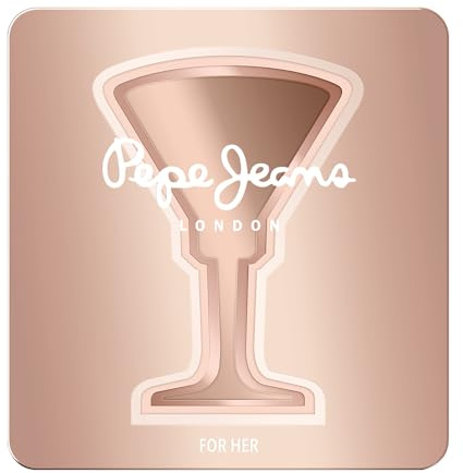 Pepe Jeans Addictive For Her Parfüm Damen Gift Set 2 Stück Geschenkset Frauen Eau de Parfum 80ml und Body Lotion 100ml Set Floral und Fruchtig Duft