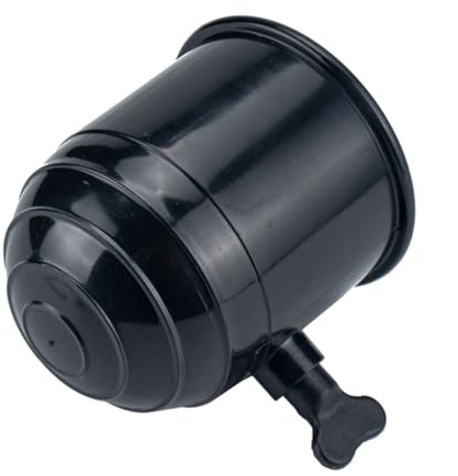 Gogogmee Black 50mm Tow Ball Cover for Towball and Tow Bar, Plastic Hitch Protection Cap, Fits Towballs for Truck and Semi-trailer