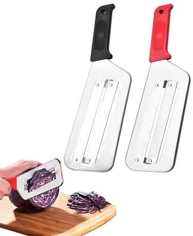 Coltello Per Tagliare La Verza,affetta Cavolo Cappuccio,coltello Per Tagliare La Verza,Affettatrice Da Cucina Per Cipolla,Trituratore Pelapatate Affetta Cipolla E Carota(2pcs)
