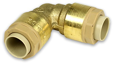 Messing Steckfitting für Kupferrohr Winkel [28 - 28mm]