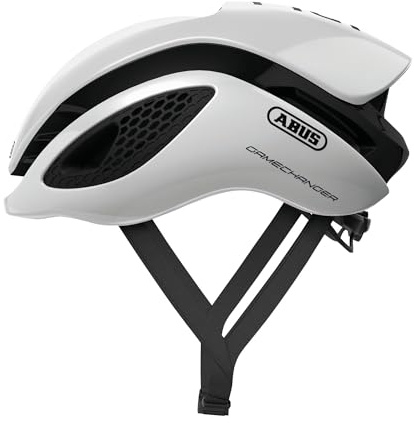 ABUS Unisex Fahrradhelm, Weiß (Polar White), L (59-62 cm)