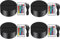 Thlevel 3D LED Lámpara Night Light Base Ajustable 7 Colores con Control Remoto y Cable USB para Dormitorio Cafetería Bar 4 Piezas No Incluido Placa Guía de Luz Acrílica