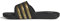 adidas Adissage Slides, Diapositive Unisex-Adulto, Core Black/Gold Metallic/Core Black, 39 EU