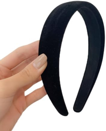 1 pieza de cinta para el pelo de terciopelo Wambere, accesorios para el pelo vintage, cinta para el pelo, diadema, cinta para la frente, cinta para la cabeza, adorno para la frente, cubierta para la