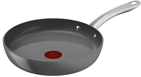 Tefal Renew On - Sartén 28 cm, revestimiento antiadherente cerámico, inducción, indicador de cocción termo-Signal, Eco-diseño, cocción saludable, fabricado en Francia C4240643