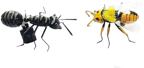 Magnetische Biene und Ameise 2X Nano Geocaching Versteck Geocache Spezial D5 Set