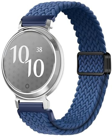 14 mm ögla glidande nylon vävd rem for Garmin Lily 2 damarmband(02 Lenghai Blue)