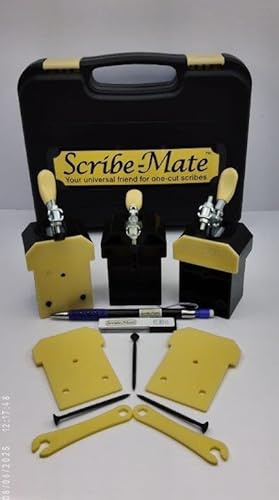 Scribe-Mate – Scribing Tool & Jig for Professionals – Multi-Functional Scribe Jig for Accurate Marking in Carpentry, DIY, Woodworking & Joinery