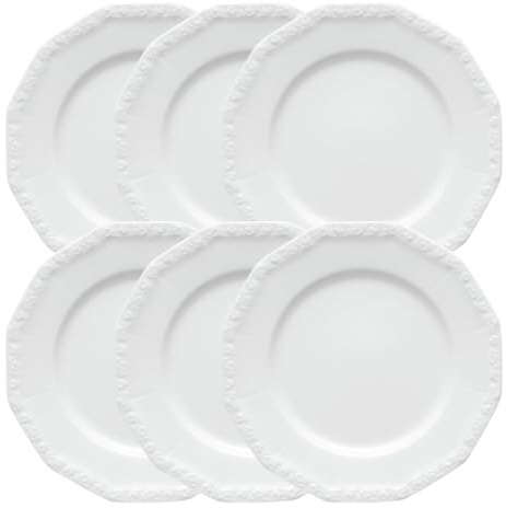 Rosenthal Maria Weiss Frühstücksteller 19 cm Set6
