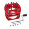 Laroal Router Lift Base Bakelite Router Flip Lift Base Trimmer DIY Tool 4-Jaw Clamping System for 64-66mm Diameter Motor