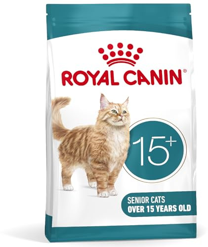 Royal CANIN AGEING 15+ | 2kg | Dry Cat Food for Cats 15+ | Formula with HealthyAge7 Complex | Contains Easy Chew Kibble