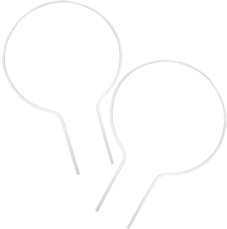 Abaodam 2 Piezas Estructura de Soporte para Plantas Trepadoras Abs Resistente y Transparente Diseño para Macetas Soporte Elegante para Jardín y Oficina