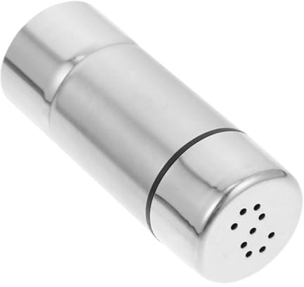MUSISALY Spargisale e Pepiera in Acciaio Inossidabile per Cucina, Dispenser di Spezie Creativo alla Moda, per Conservare Condimenti e Decorare L'ambiente