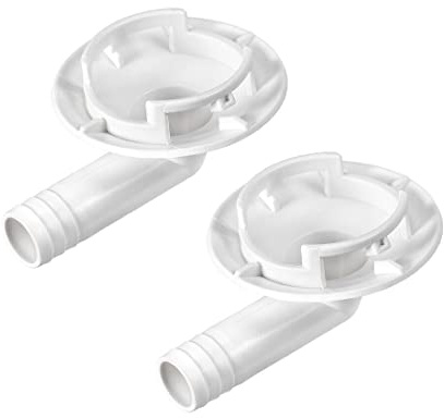 Tool parts Air Conditioner Drain Hose Connector Elbow Fitting for Window AC Unit 40mm 2Pcs
