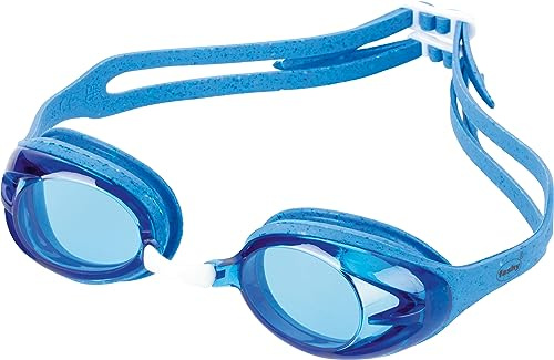 Fashy Unisex Schwimmbrille Power, Komfort, blau