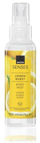 Avon Senses Body Mist Zitronen- und Basilikumduft, 100 ml