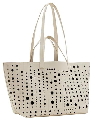 Desigual Accessories Cahuil Shopping Bag Beige Crude