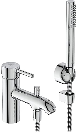 Ideal Standard Ceraline Single Lever Bath Shower Mixer Tap, BC191AA Chrome