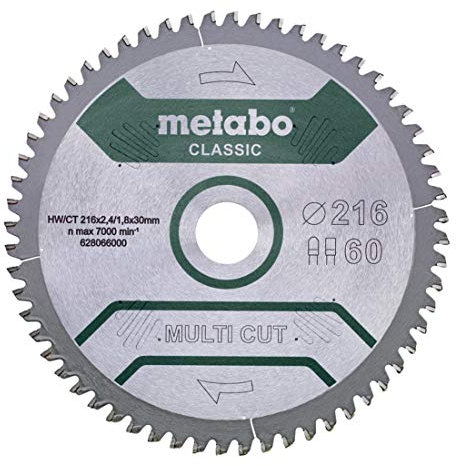 METABO 628667000 - Hoja de sierra Multi Cut Classic 305x30 mm dientes 80 FZ/TZ 5°neg/B