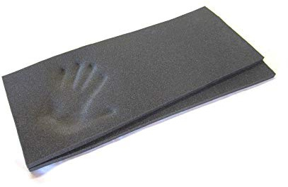 PS Pferdeartikel Zum Zuschneiden 15 mm hoch - 1 Paar Memoryschaum - Universal Einlagen für Sattelunterlagen oder Pads Größe 1,5 cm hoch - 65 x 35 cm groß