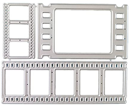 Xurgm Film Photo Stanzschablonen Alle Stanzen Metall Prägeschablonen Stanzformen Cutting Dies Für DIY Scrapbooking Karten Handwerk Geschenk
