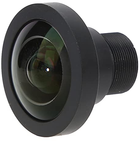 Lazmin112 Fisheye-Objektiv, 185°-Weitwinkel-M12-Panorama-Kameraobjektiv, 1,3 mm Brennweite, für Sportkamera
