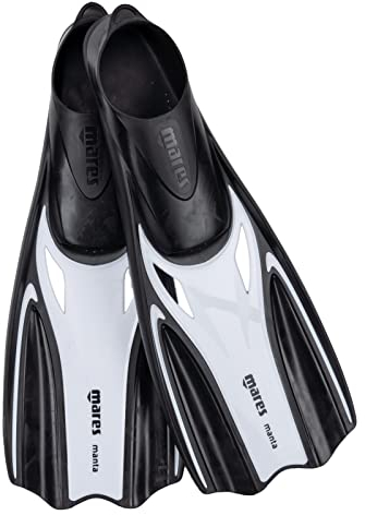 Mares Aquazone Manta, Schnorchelflosse Erwachsene – Unisex, Weiß, 44