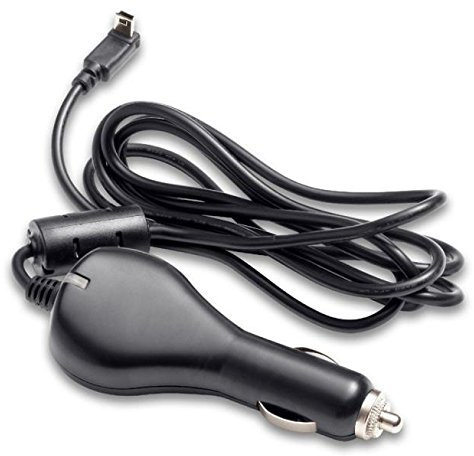 370 200 670 Voiture 1200 Câble 900T Nuvi pour Garmin 860 GPS 755 Chargeur 770 Adaptateur Chargeur de Voiture USB Adaptateur Allume Cigare Batterie (Black, One Size)