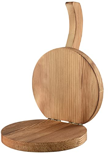 Ksrnsne Herramienta para Prensar Masa Prensador de Masa Piel de Dumpling Herramienta para Prensar Bolas de Masa de Madera Prensador de Masa Prensador de Envoltorios de Dumpling C