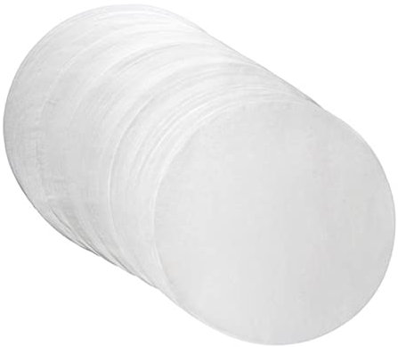 IMIKEYA 50pièces Papier De Barbecue Rond Antiadhésif Pour Cuisson Et Rôtissage Accessoires De Cuisine Pour Maison Et Restaurant