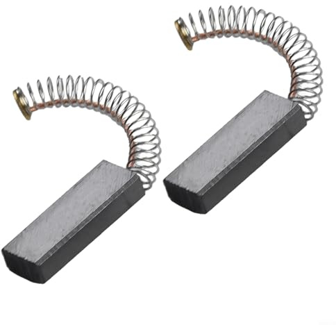 HEIBTENY 2 piezas de escobillas de carbón 30 mm x 11 mm x 6 mm Escobillas de carbón Bush piezas de reparación de motor eléctrico