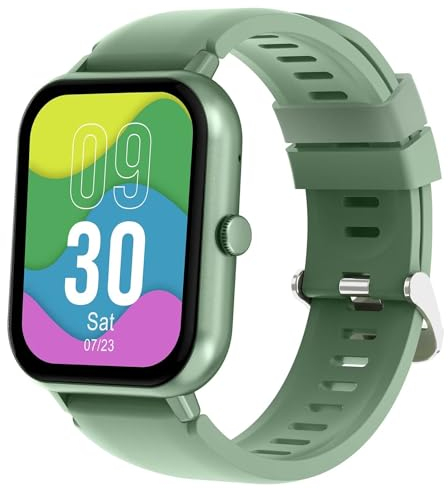 Smartwatch Damen mit Telefonfunktion Smart Watch Damenuhr Fitnessuhr 1.83 Touchscreen Mädchen Sportuhr Fittnessarmbanduhr Frauen Fitness Tracker Uhr mit Schrittzähler Damen Pulsuhren Laufuhr Gold