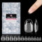 UNA GELLA Kurze Ovale Nageltips für Gelnägel, 504 Stück 12 Größen Press on Nails Halb Matt Kurze Oval Nagelspitzen Nägel zum aufkleben, Einfache Nagelverlängerung für Ovale Künstliche Acryl Nägel