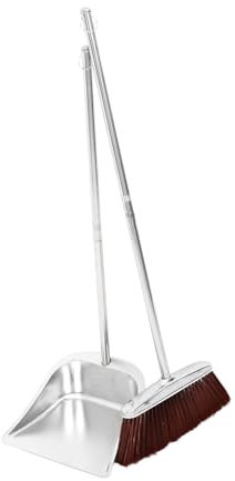 WESIEVYA Paletta e Scopa per Pulizia Pala Manico per Spazzatura Strumenti per Pulizia della Casa o Dormitorio Resistente e Pratico