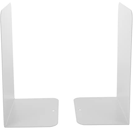 NAMOARLY 2stücke Metall Buchstützen Praktische Desktop Buch Organizer Für Hause Büro Klassenzimmer Haltbar Und Unaufdringlich