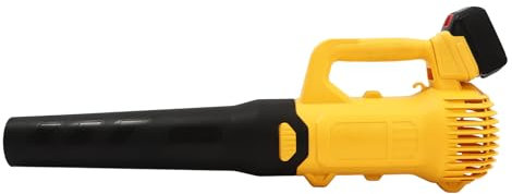 Soffiatore per foglie senza fili, batteria elettrica, 3000 W, motore in rame puro, regolazione della velocità, cavo di alimentazione lungo può essere utilizzato in cantieri, cantieri, cortili