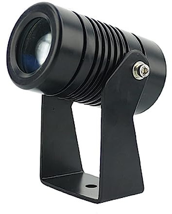 GUODDM Faretti A LED, Faretto A LED AC85-265V, Proiettore da Parete per Esterni da 3W, Faretto A Fascio Stretto Impermeabile IP67(Warm Light)